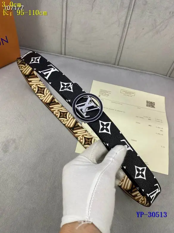LV Belt 30mmX95-110cm 8L  (33)